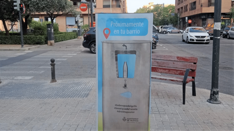 valencia puntos agua potable refrigerada