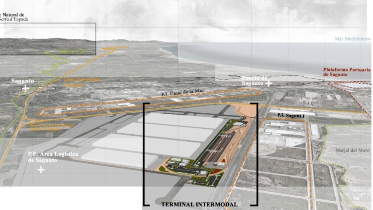 obras plataforma intermodal sagunto