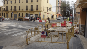 obras saneamiento avenida malvarrosa