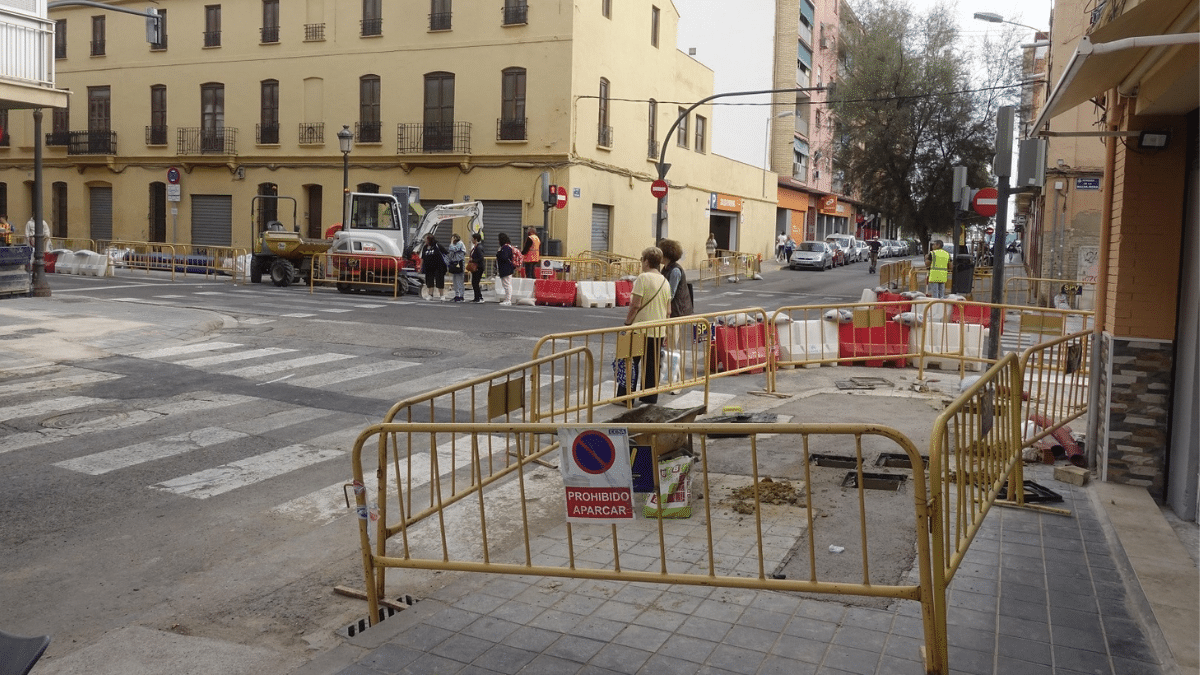 obras saneamiento avenida malvarrosa