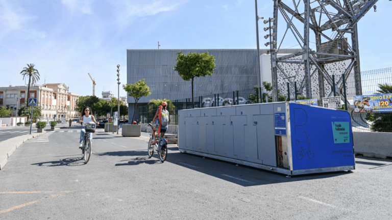 aparcamiento bicis la marina