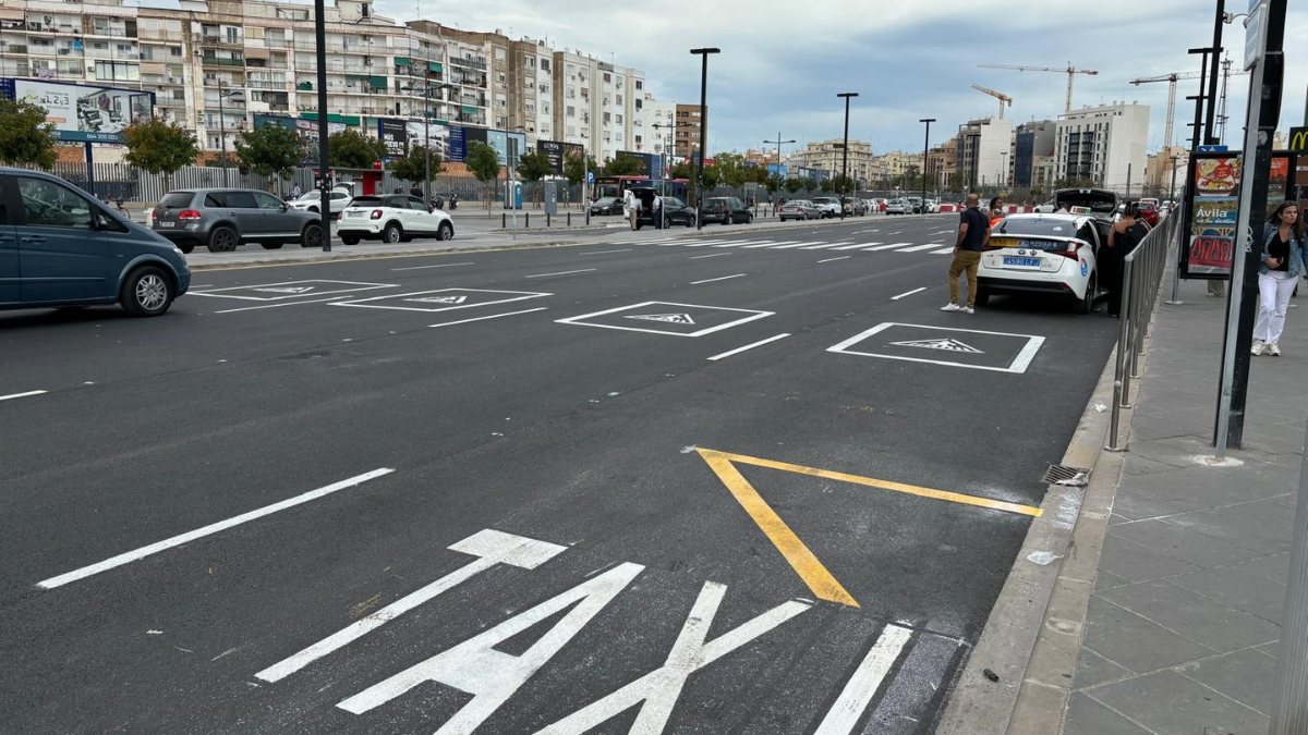 Valencia creará una zona de parada ‘kiss and go’ a las puertas de la estación Joaquín Sorolla