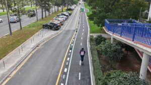 carril bici avenida cid valencia