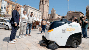 robot limpiezas calles valencia