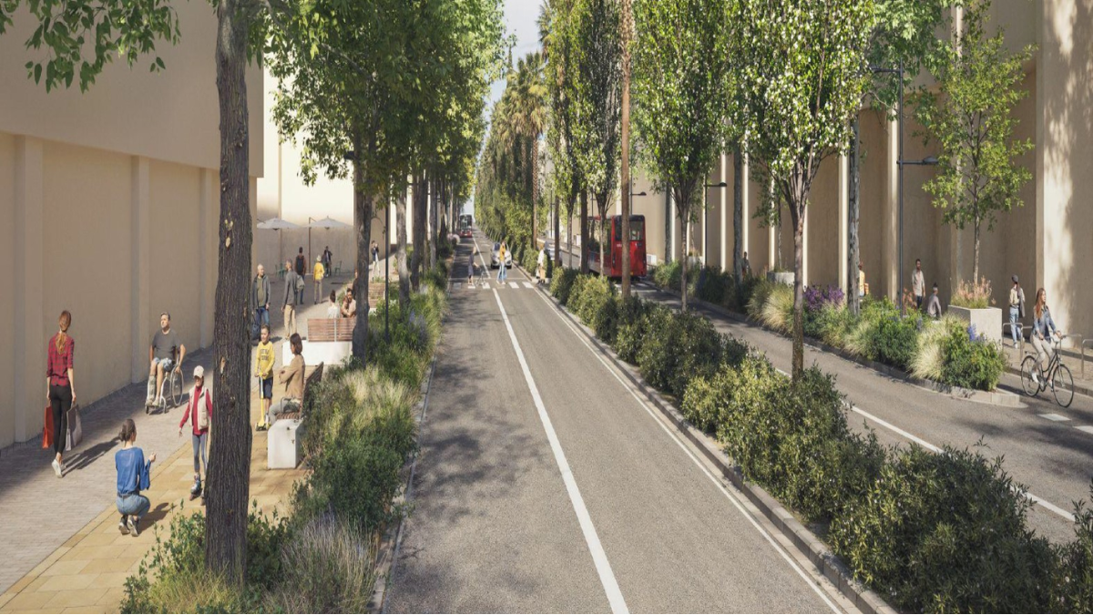 Valencia inicia la remodelación de las avenidas Pérez Galdós y Giorgeta