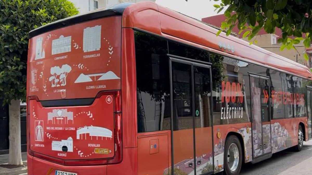 lineas gratuitas autobuses paterna electricos