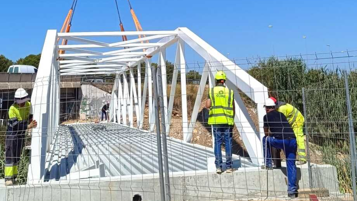 pasarela ciclopeatonal picassent alcasser