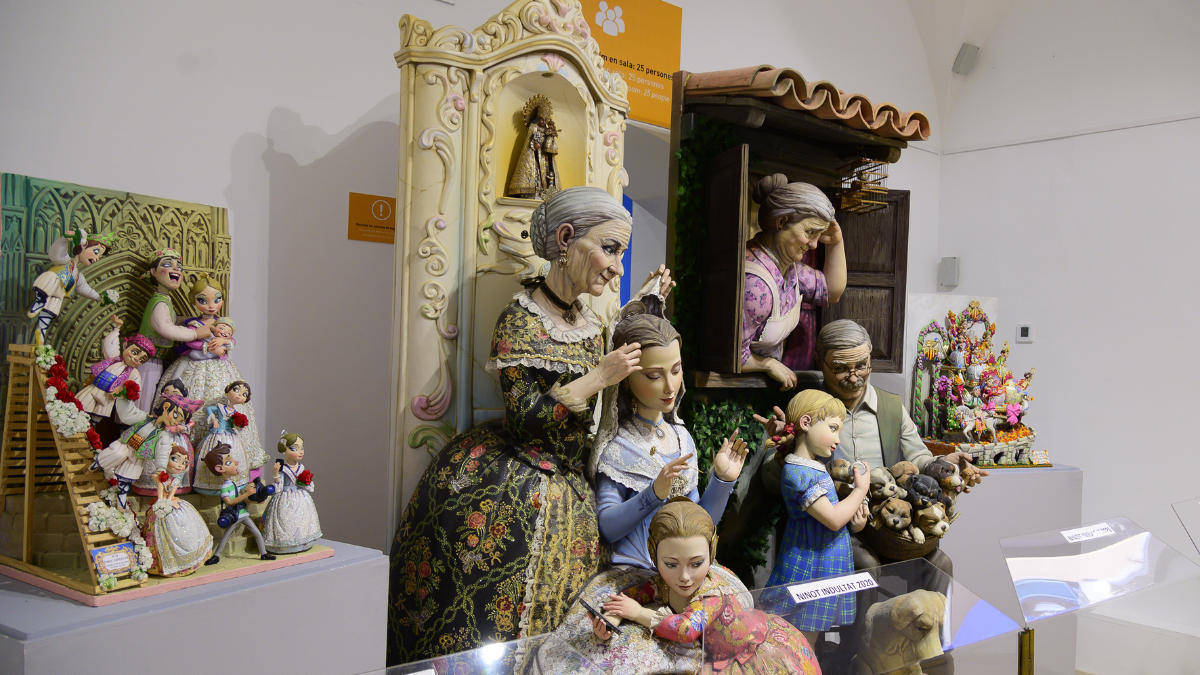 ¿De qué países proceden los 64.000 turistas extranjeros del Museo Fallero?