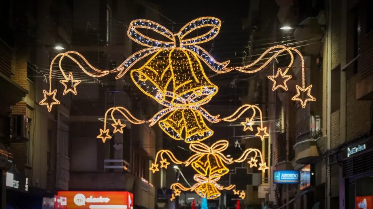 torrent encendido luces navidad