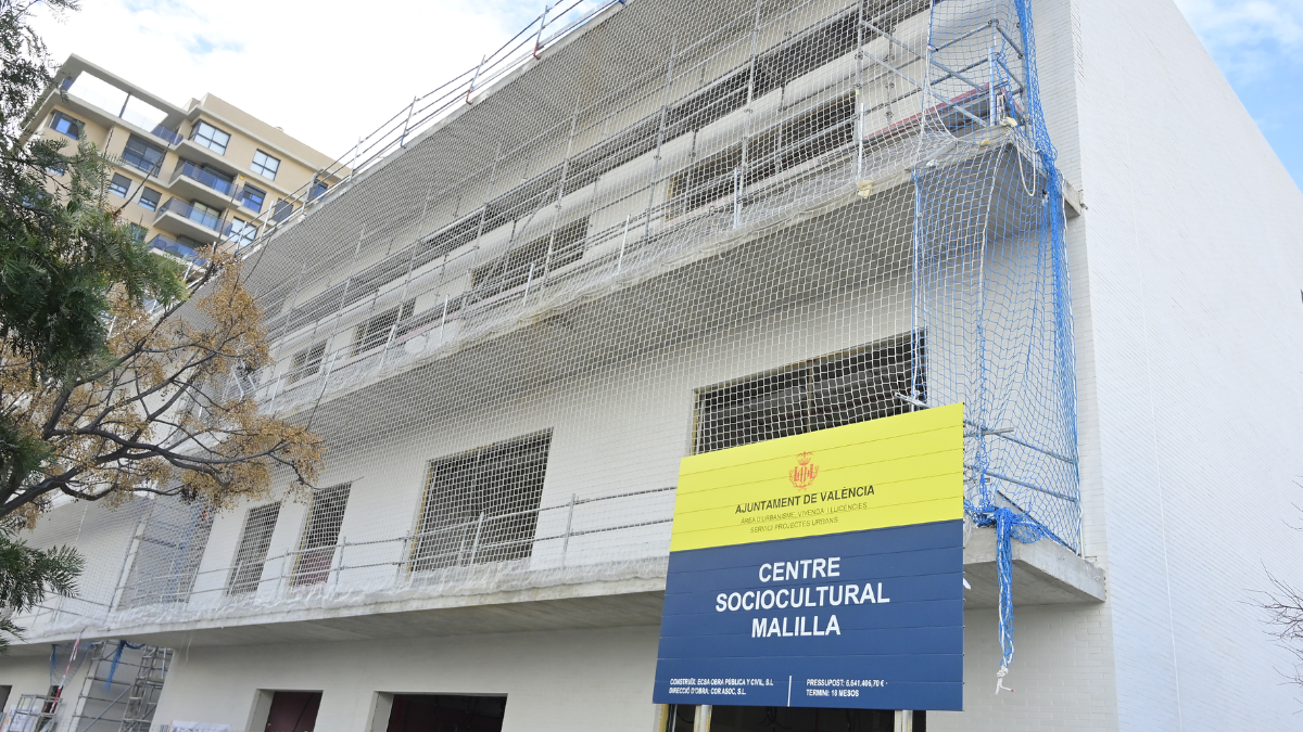 ¿Cuándo abrirá el nuevo centro sociocultural de Malilla?