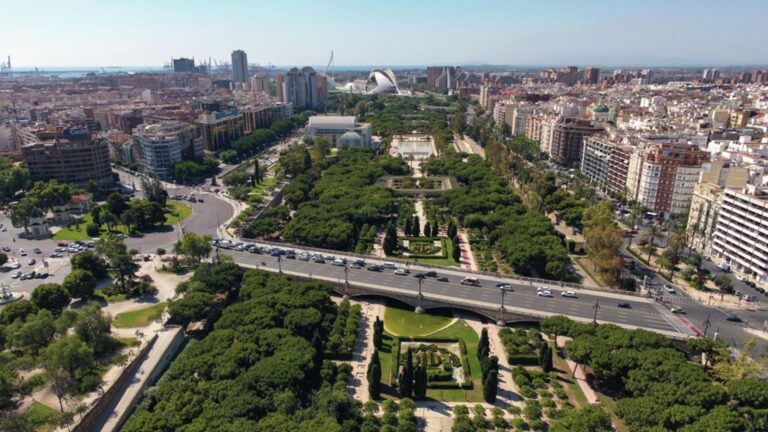renovación Jardín del Túria