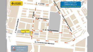 desvio trafico malilla