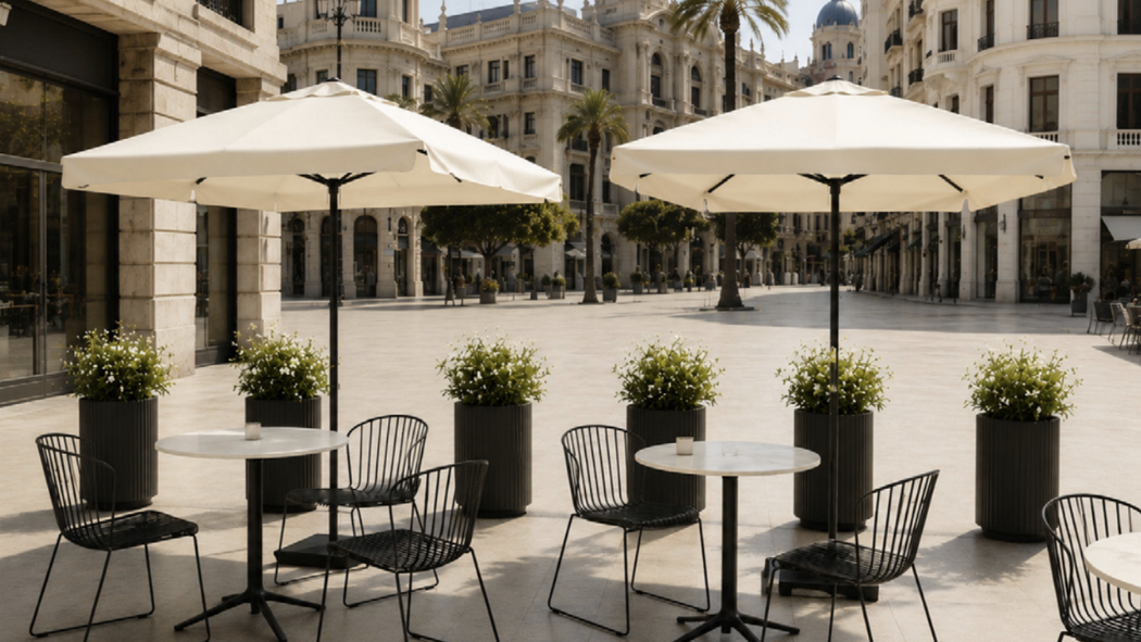 Adiós a la imagen desigual: Valencia unificará las terrazas de su plaza más emblemática